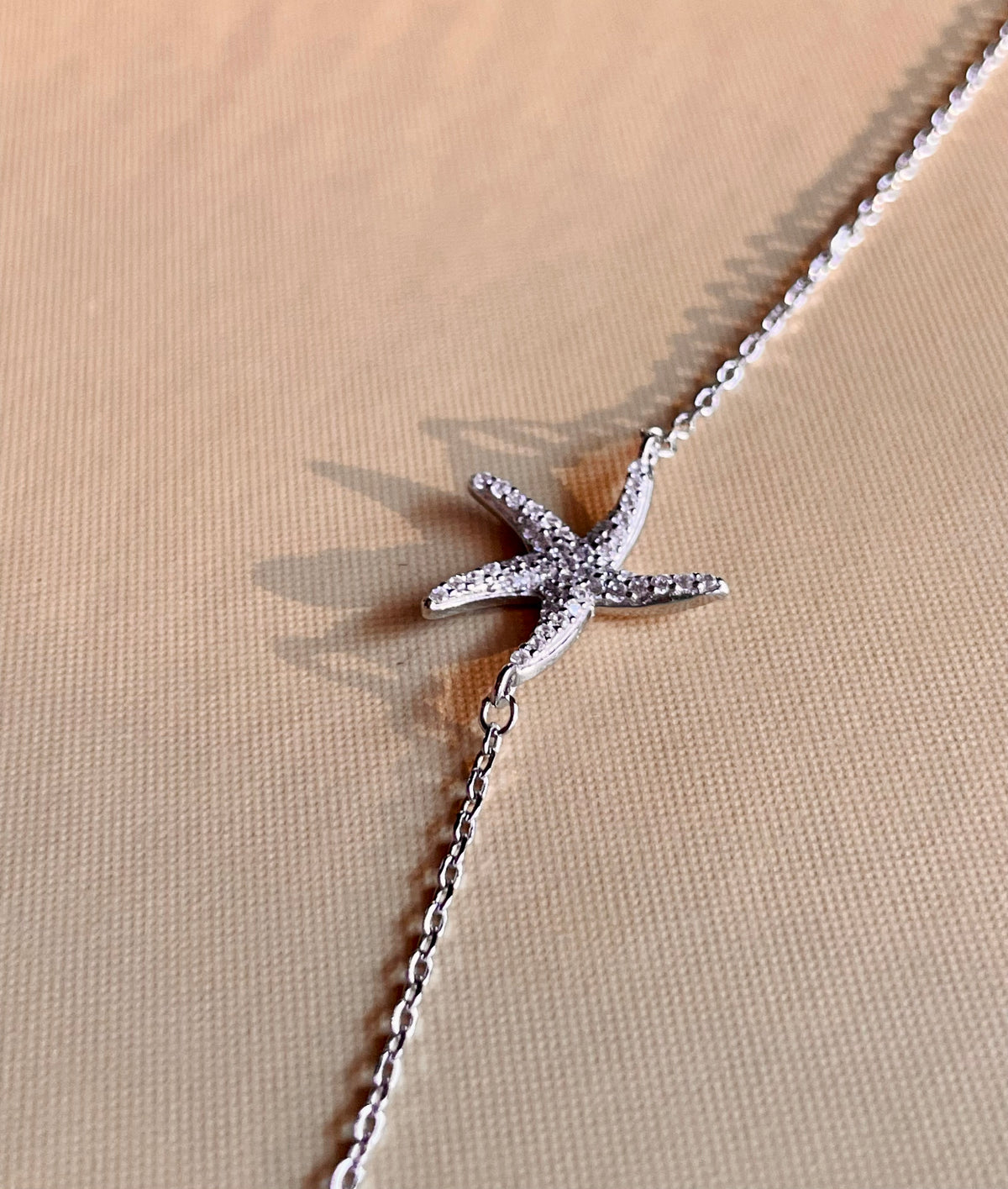 Starfish Sterling Silver Bracelet