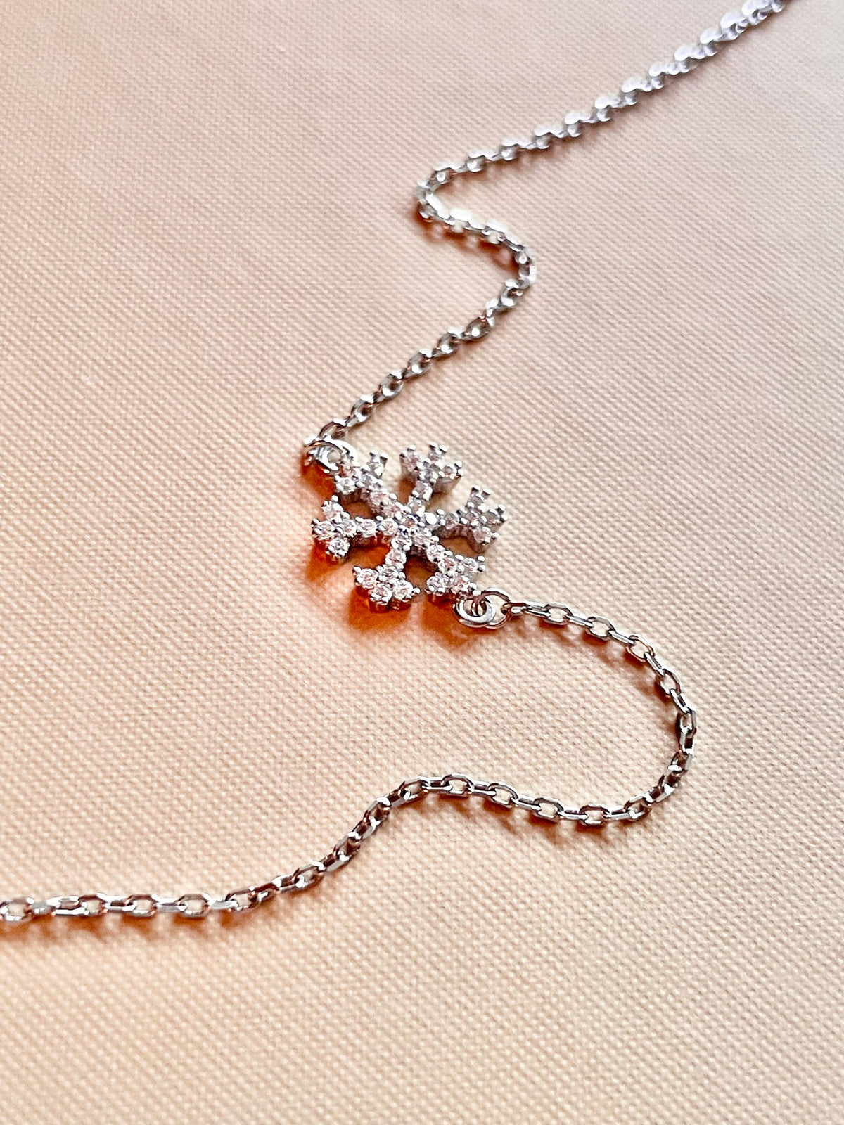 Sterling Silver Snowflake Bracelet